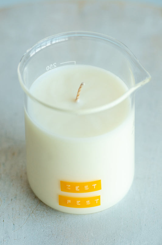 zest fest beaker candle